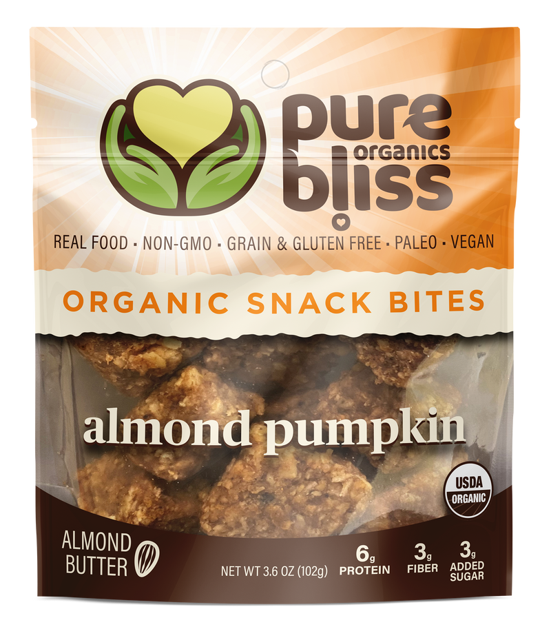 Organic Grain Free Snack Bites - Almond Pumpkin