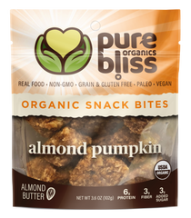 Organic Grain Free Snack Bites - Almond Pumpkin