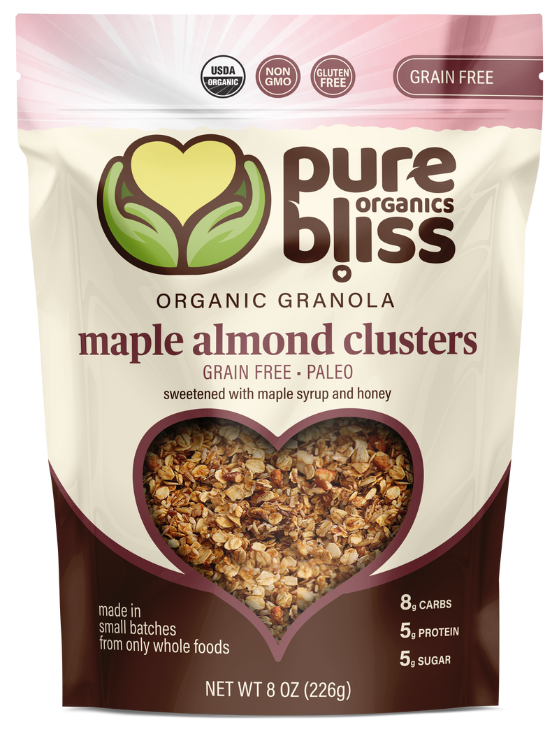Organic Grain-Free Granola - Maple Almond Clusters