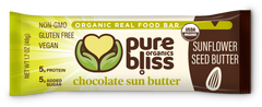 Organic Chocolate Sun Butter Bars (Case of 12)