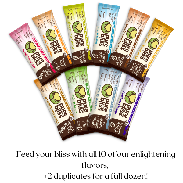 Variety Pack -Organic BARS (Case of 12)